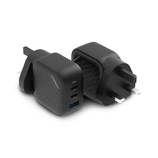 Powerology GaN Ultimate Dual PD Charger UK 1 Powerology GaN Ultimate Dual PD Charger UK