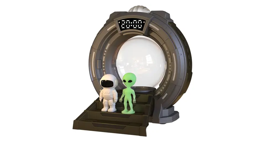 Porodo Lifestyle Stargate Lamp Alien Projection Light - Dark Gray 1 Porodo Lifestyle Stargate Lamp Alien Projection Light - Dark Gray