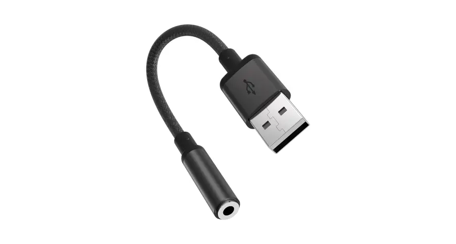 Porodo Audiolink Female 3.5mm to USB-A Audio Jack Adapter 1 Porodo Audiolink Female 3.5mm to USB-A Audio Jack Adapter