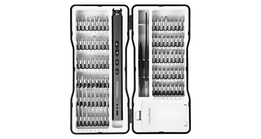 Porodo TechFix 97‑In‑1 Electric Screwdriver Kit 1 Porodo TechFix 97‑In‑1 Electric Screwdriver Kit