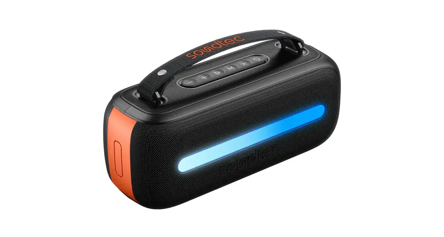 Porodo Soundtec Gala Lite Portable RGB Speaker 1 Porodo Soundtec Gala Lite Portable RGB Speaker