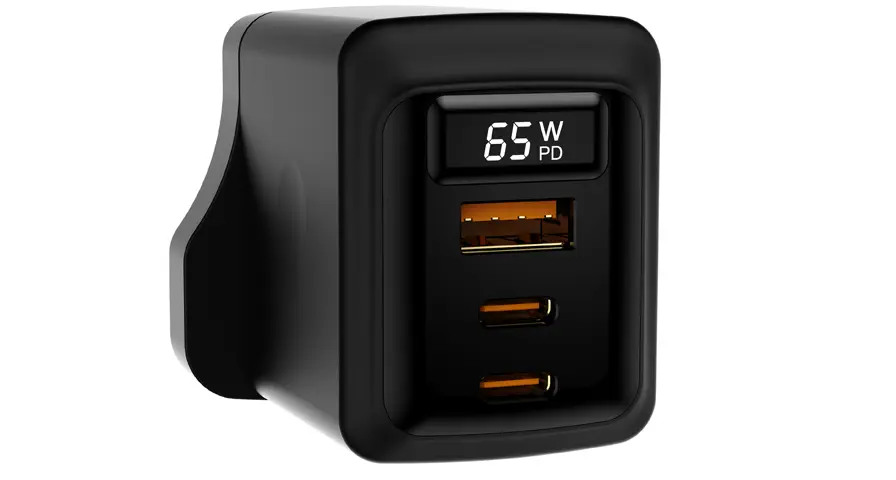 Porodo GaN 65W Multi-Port Wall Charger 1 Porodo GaN 65W Multi-Port Wall Charger