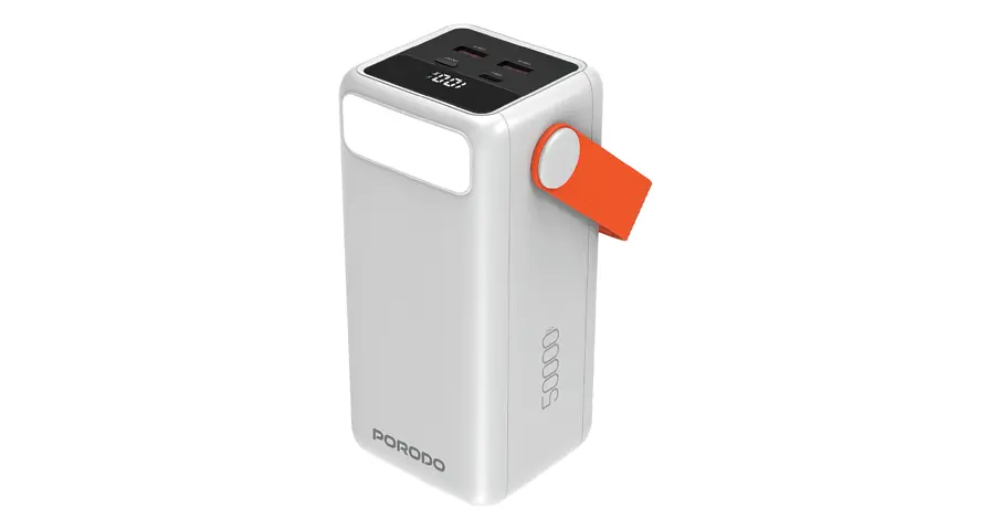 Porodo PortaPower 50000mAh Power Bank with Built-In LED Lighting 1 Porodo PortaPower 50000mAh Power Bank with Built-In LED Lighting