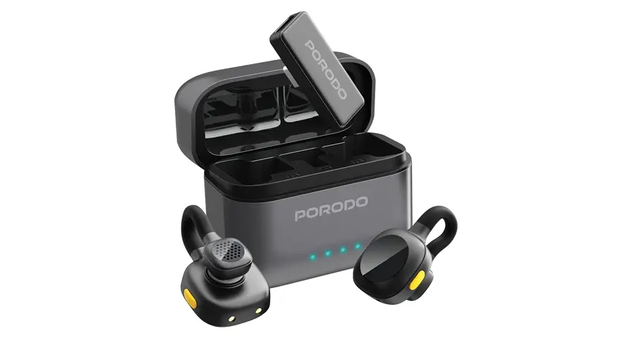 Porodo Movo Lavalier Microphone Type-C Connector 1 Porodo Movo Lavalier Microphone Type-C Connector