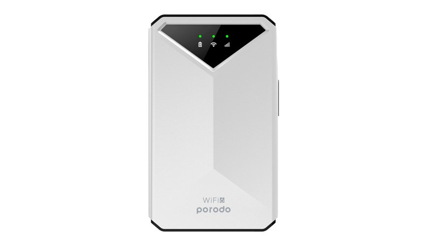 Porodo portable MiFi 3G/4G Router CAT4 V2 without Display 1 Porodo portable MiFi 3G/4G Router CAT4 V2 without Display