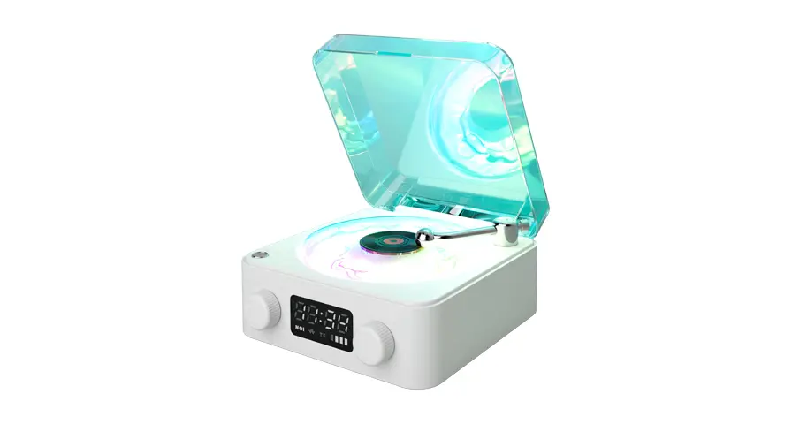 Porodo Lifestyle White Noise Portable Speaker 1 Porodo Lifestyle White Noise Portable Speaker
