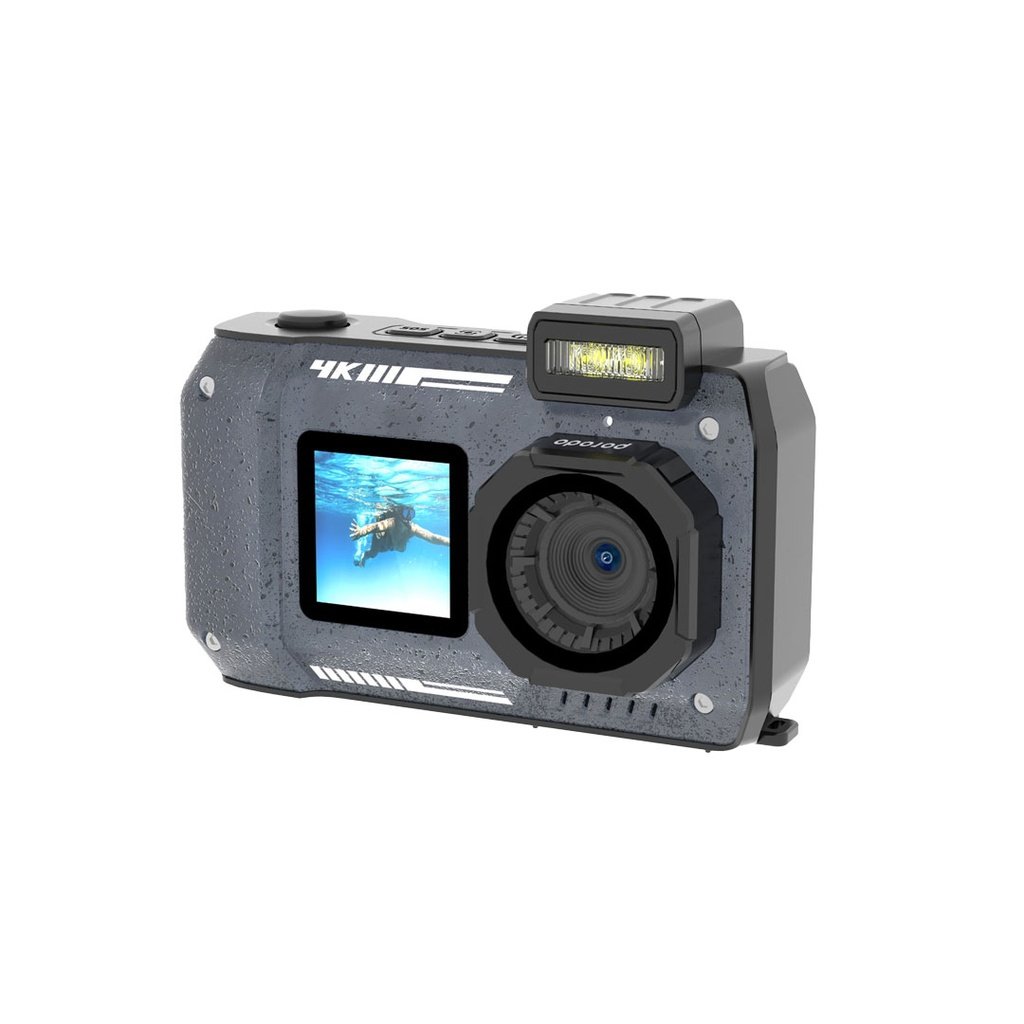 Porodo Waterproof Digital Camera Dual Screen & 18x Zoom 1 Porodo Waterproof Digital Camera Dual Screen & 18x Zoom