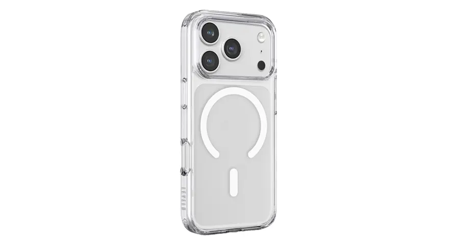 Levelo Clara MagSafe TPU+PC Case For iPhone 17 - Transparent 1 Levelo Clara MagSafe TPU+PC Case For iPhone 17 - Transparent