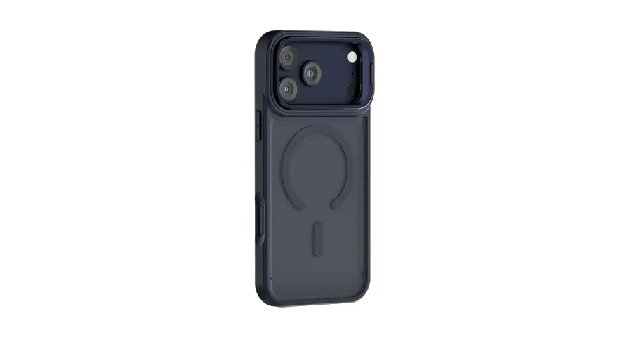 Levelo Solo Pro Camera KickStand Case for iPhone 17 Pro Max - Orange 1 Levelo Solo Pro Camera KickStand Case for iPhone 17 Pro Max - Orange