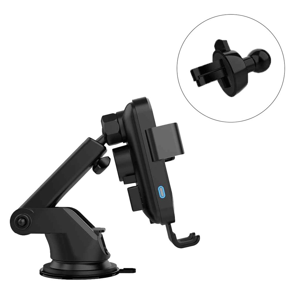 Powerology Fast Wireless Car Charger and Holder 4 Powerology Fast Wireless Car Charger and Holder - Image 4