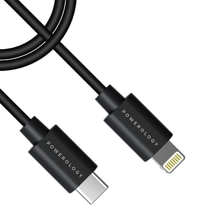 Powerology USB-C Lightning Data and Charge Cable (3m/9.8ft) 3 Powerology USB-C Lightning Data and Charge Cable (3m/9.8ft) - Image 3