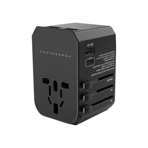 Powerology Universal Multi-Port Travel Charger 2 Powerology Universal Multi-Port Travel Charger - Image 2