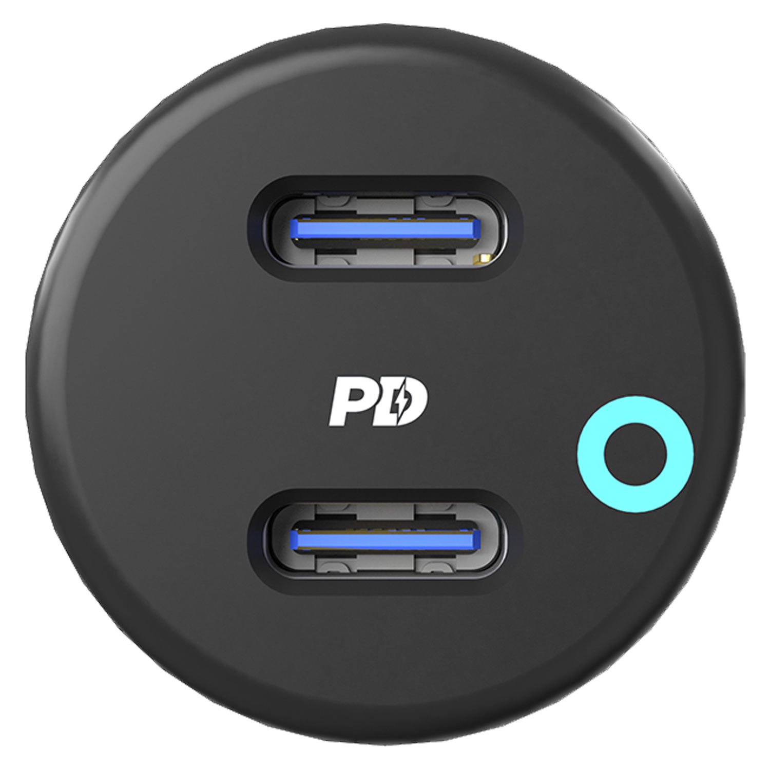 Powerology Ultra-Quick Car Charger with Dual Output 3 Powerology Ultra-Quick Car Charger with Dual Output - Image 3
