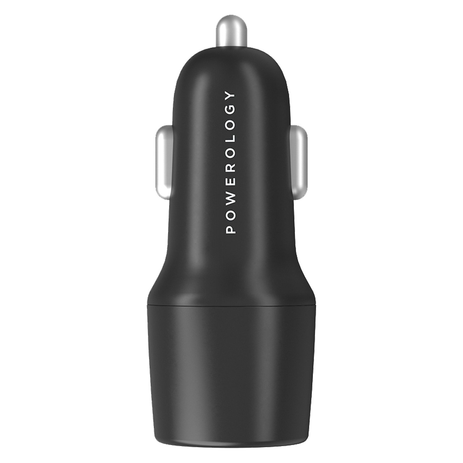 Powerology Ultra-Quick Car Charger with Dual Output 4 Powerology Ultra-Quick Car Charger with Dual Output - Image 4