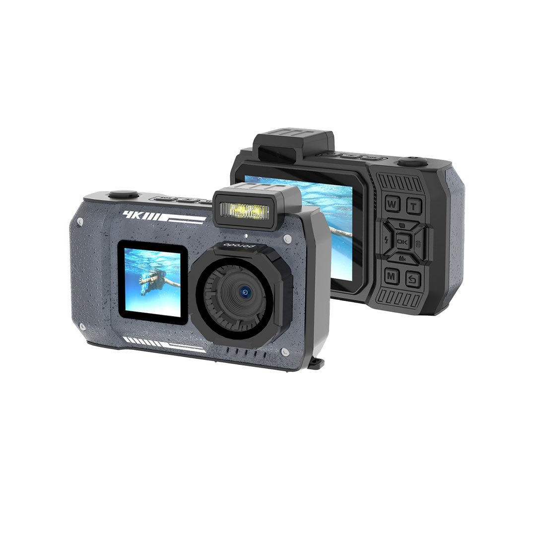 Porodo Waterproof Digital Camera Dual Screen & 18x Zoom 3 Porodo Waterproof Digital Camera Dual Screen & 18x Zoom - Image 3