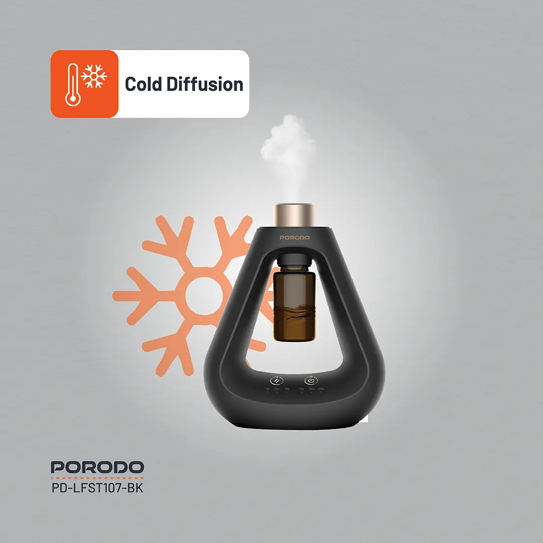 Porodo Lifestyle Aroma Sphere Waterless Diffuser 4 Porodo Lifestyle Aroma Sphere Waterless Diffuser - Image 4