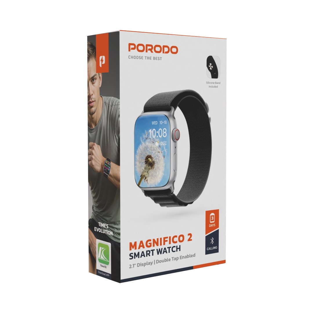Porodo Magnifico2 Smart Watch 3 Porodo Magnifico2 Smart Watch - Image 3