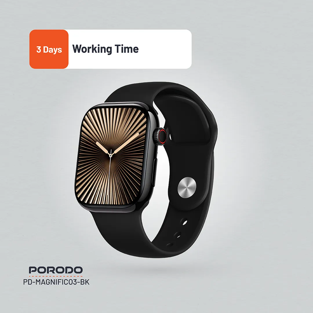 Porodo Magnifico 3 Smart Watch 4 Porodo Magnifico 3 Smart Watch - Image 4