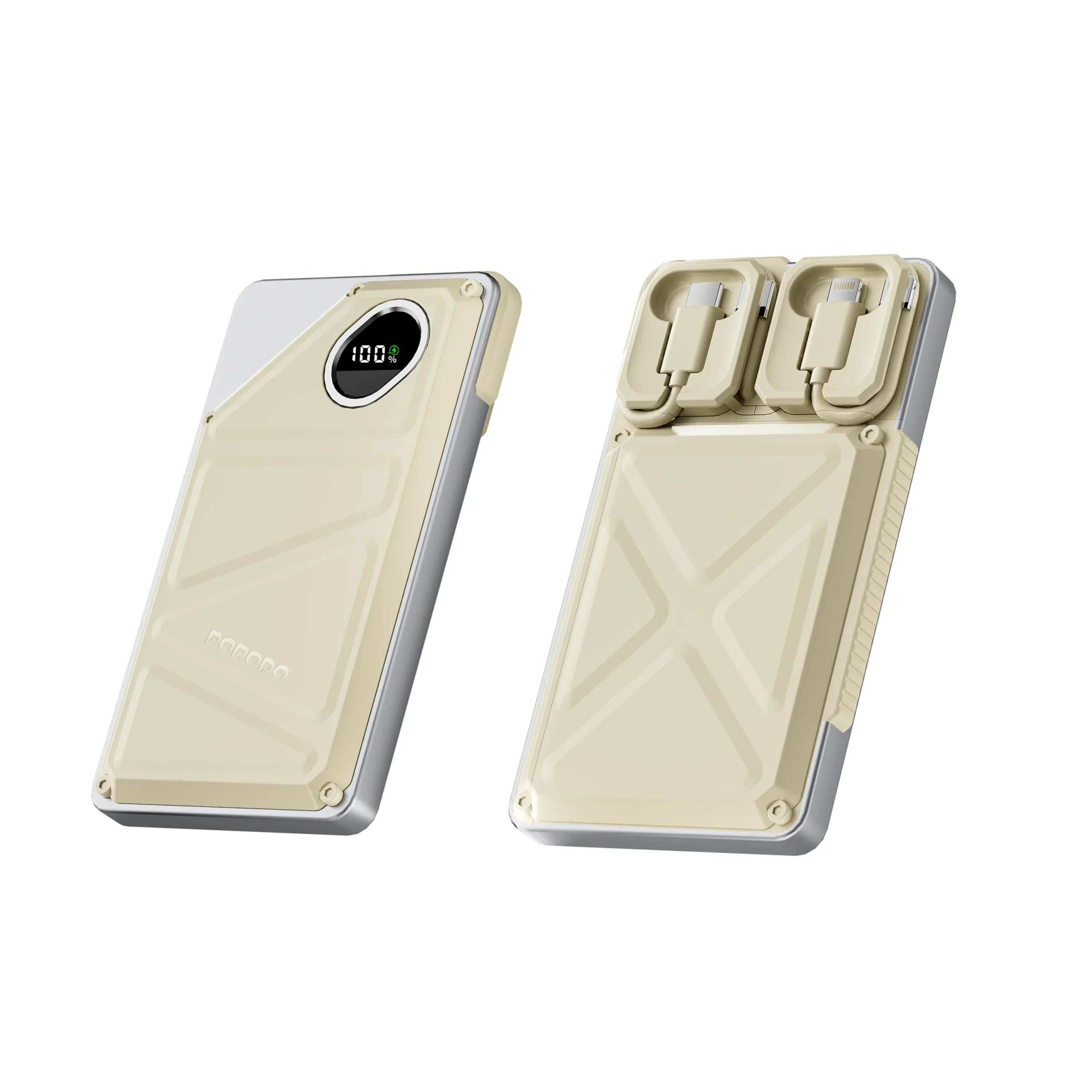 Porodo 10000mAh Power Bank Built-In Type-C & Lightning 4 Porodo 10000mAh Power Bank Built-In Type-C & Lightning - Image 4