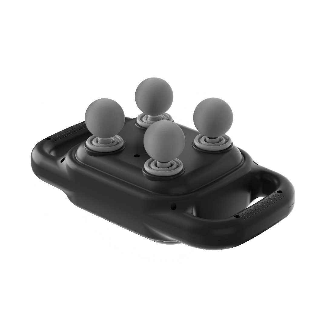 Porodo Lifestyle Quad Comfort Massager 2 Porodo Lifestyle Quad Comfort Massager - Image 2