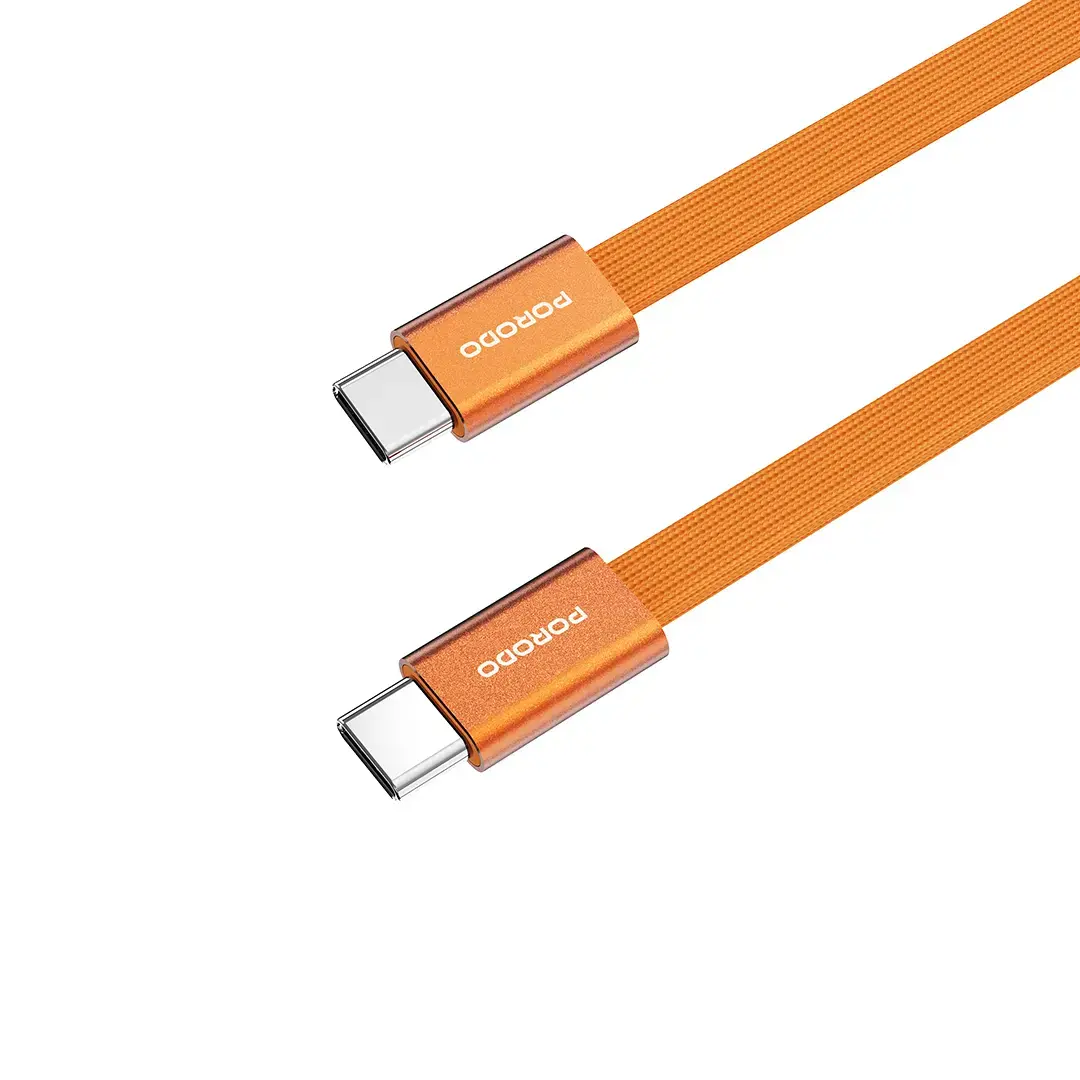 Porodo High-Speed USB-C Braided Cable Charging & Data Transfer 3 Porodo High-Speed USB-C Braided Cable Charging & Data Transfer - Image 3