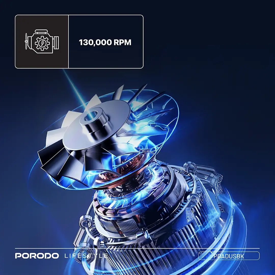 Porodo Lifestyle Turboblast Portable Air Blower 4 Porodo Lifestyle Turboblast Portable Air Blower - Image 4
