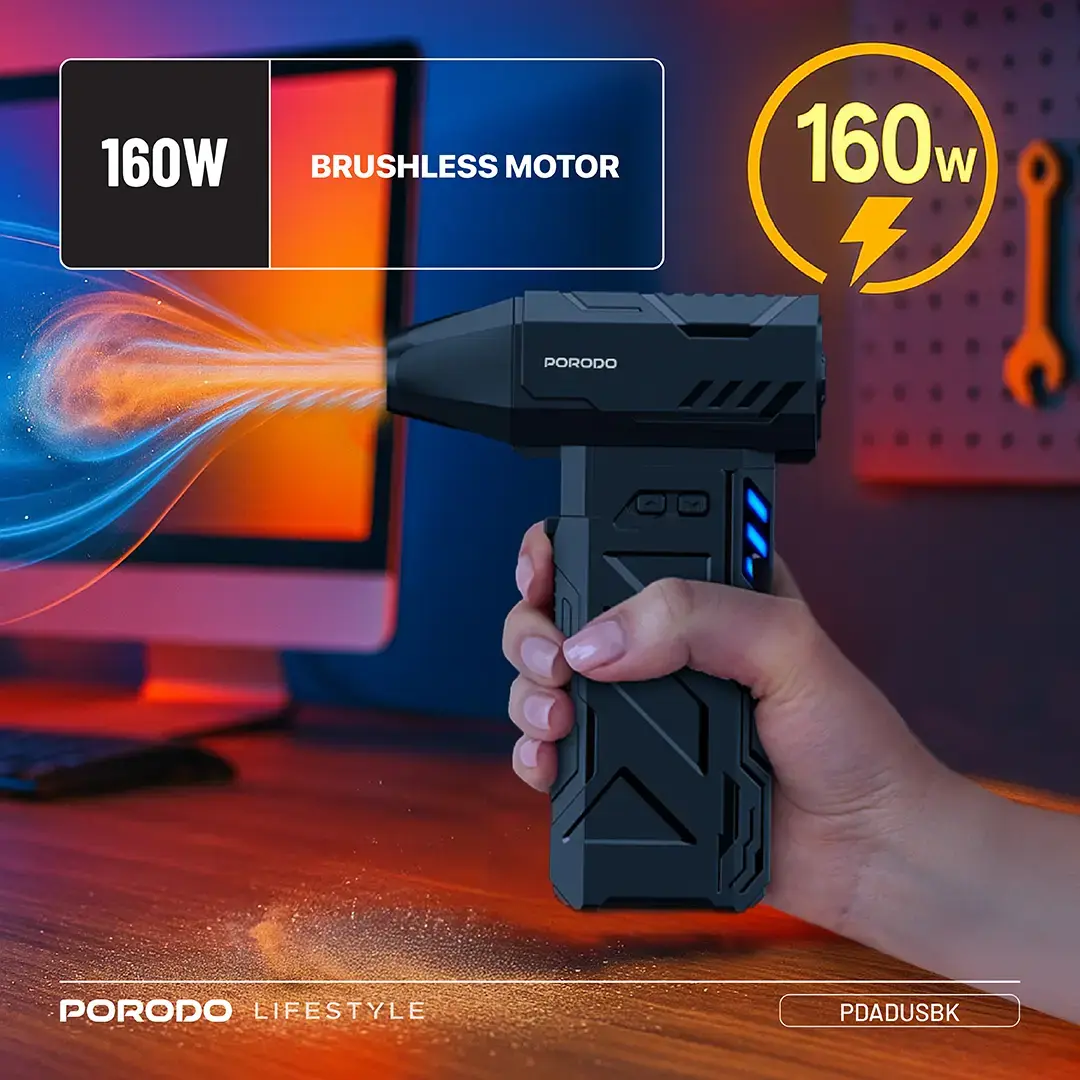 Porodo Lifestyle Turboblast Portable Air Blower 5 Porodo Lifestyle Turboblast Portable Air Blower - Image 5