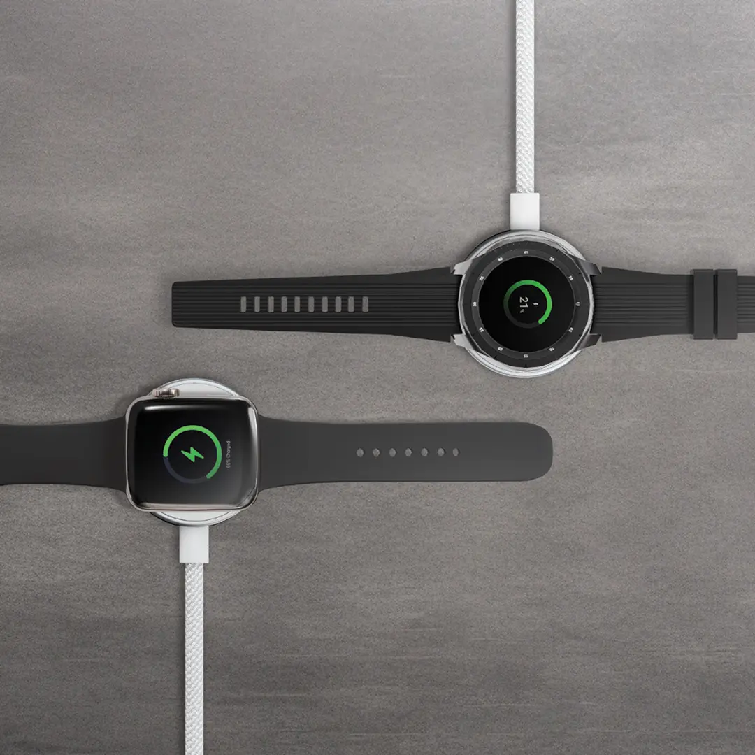 Porodo One Touch Charger Magnetic Watch Charger 3 Porodo One Touch Charger Magnetic Watch Charger - Image 3