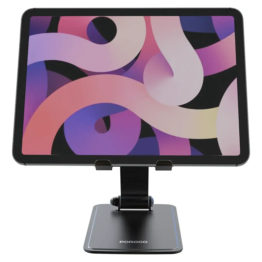 Porodo Foldable Desktop Stand with Anti-Slip Base 4 Porodo Foldable Desktop Stand with Anti-Slip Base - Image 4