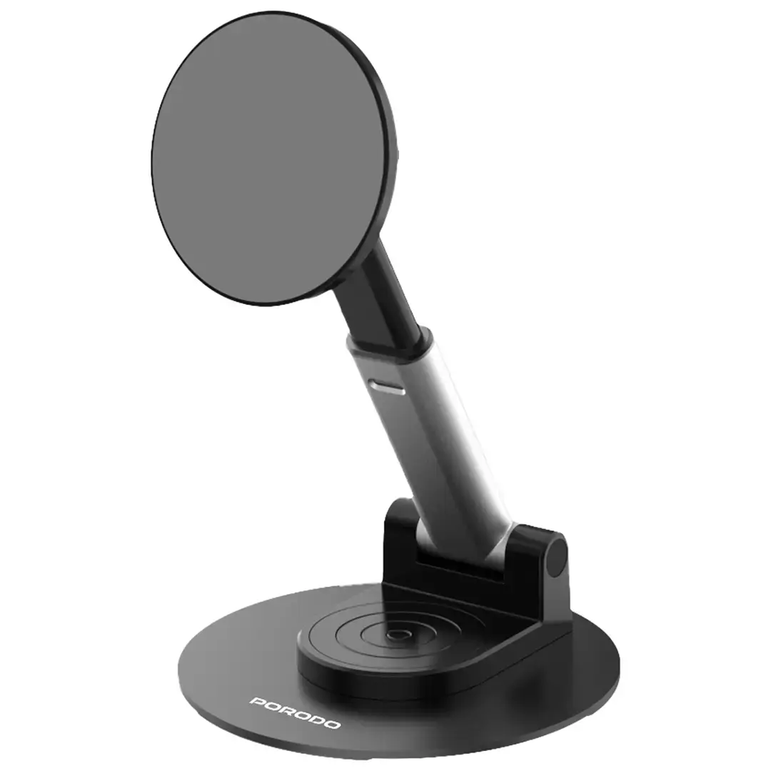 Porodo Magnetic Phone Holder with Adjustable Telescopic Rod 2 Porodo Magnetic Phone Holder with Adjustable Telescopic Rod - Image 2