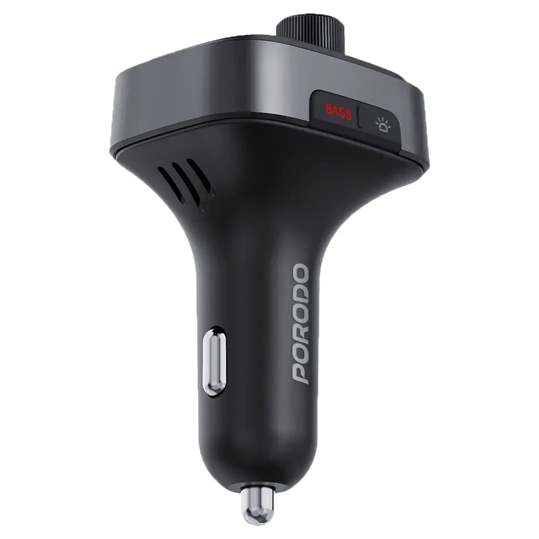 Porodo Smart Car Charger FM Transmitter 3 Porodo Smart Car Charger FM Transmitter - Image 3