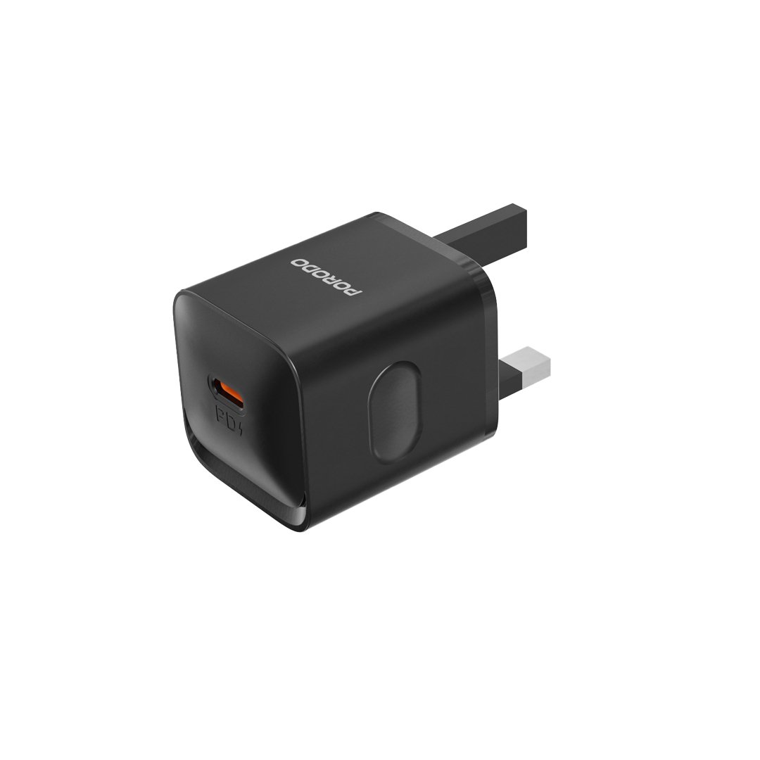 Porodo USB-C Power Delivery Wall Charger with Type-C Cable 2 Porodo USB-C Power Delivery Wall Charger with Type-C Cable - Image 2