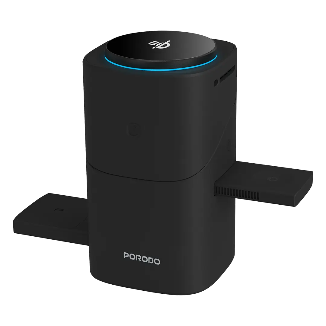 Porodo Auto Rotate & Slide Qi2 MagSafe Charging 2 Porodo Auto Rotate & Slide Qi2 MagSafe Charging - Image 2