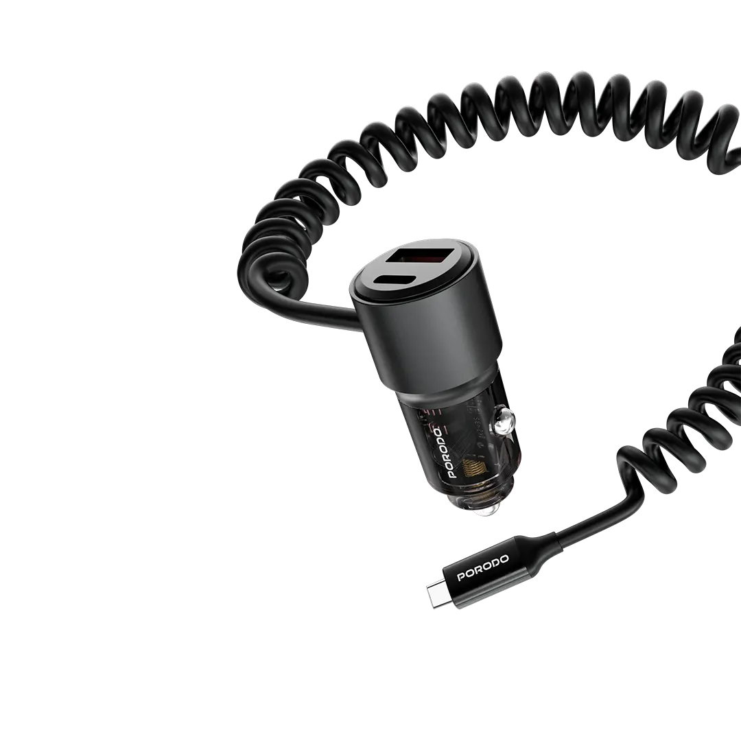 Porodo 110W Car Charger 7 Porodo 110W Car Charger - Image 7