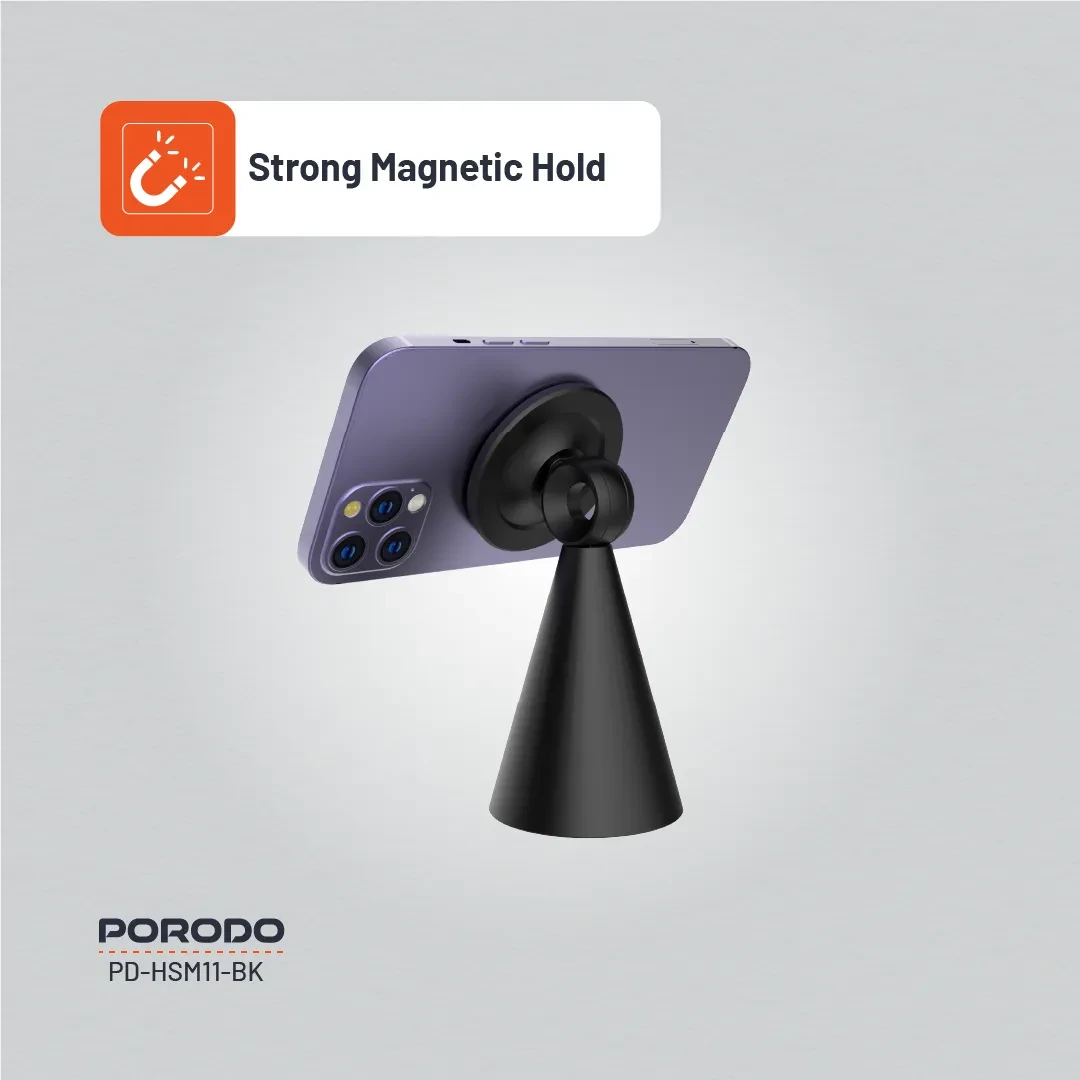 Porodo MagSafe Magnetic Desk Mount 4 Porodo MagSafe Magnetic Desk Mount - Image 4