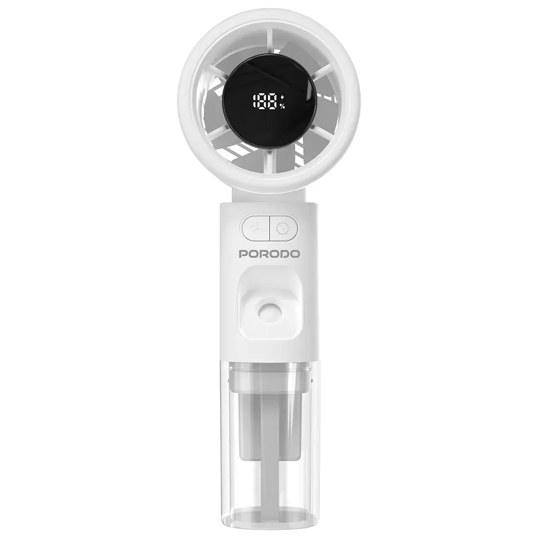 Porodo Lifestyle Cool & Hydrate Mini Fan & Humidifier 2 Porodo Lifestyle Cool & Hydrate Mini Fan & Humidifier - Image 2