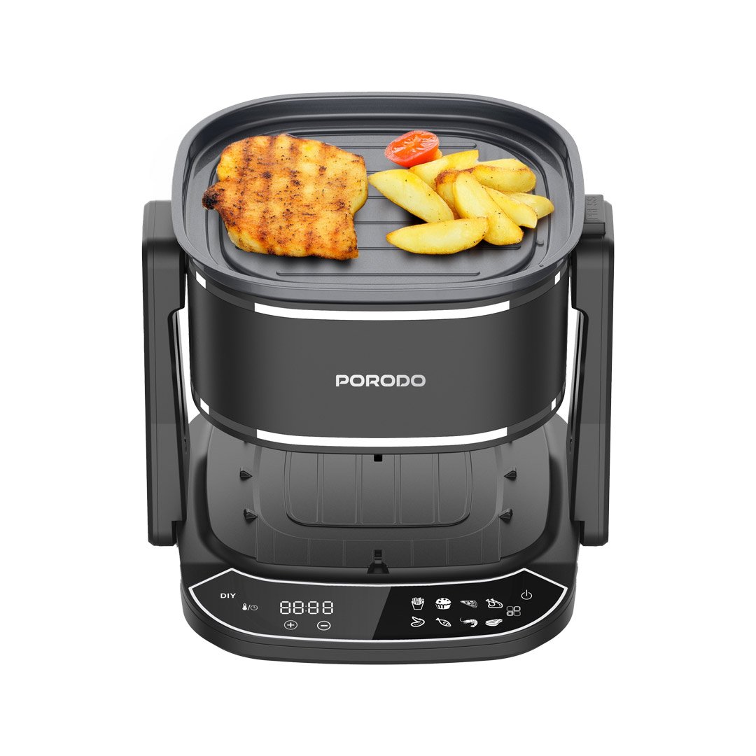 Porodo Lifestyle Dual Design Air Fryer & Grill 3 Porodo Lifestyle Dual Design Air Fryer & Grill - Image 3