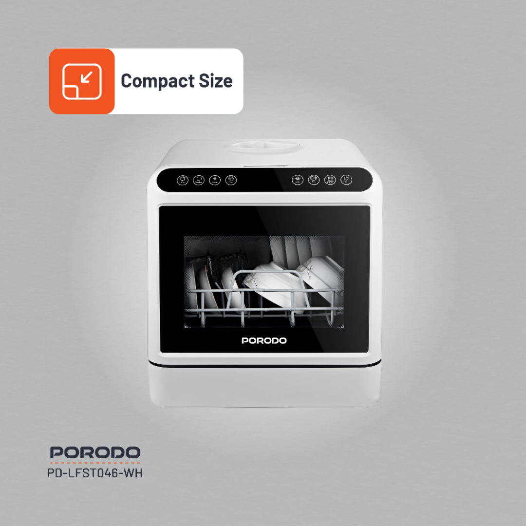 Porodo Lifestyle Counter-Top Dishwasher 5 Porodo Lifestyle Counter-Top Dishwasher - Image 5