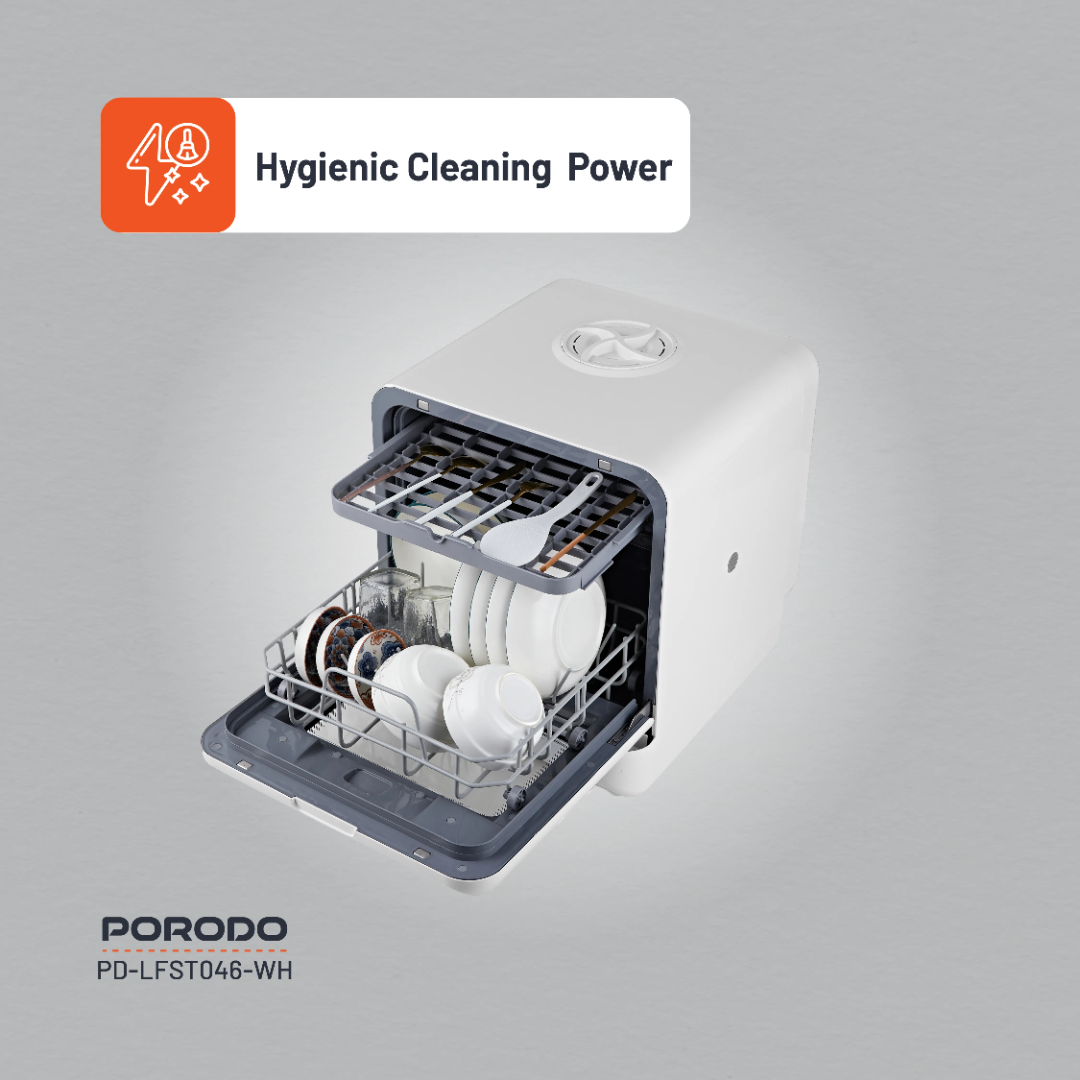 Porodo Lifestyle Counter-Top Dishwasher 6 Porodo Lifestyle Counter-Top Dishwasher - Image 6