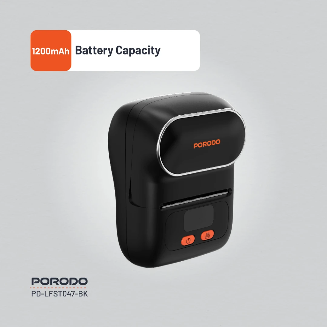 Porodo Lifestyle Super HD Thermal Printer 3 Porodo Lifestyle Super HD Thermal Printer - Image 3