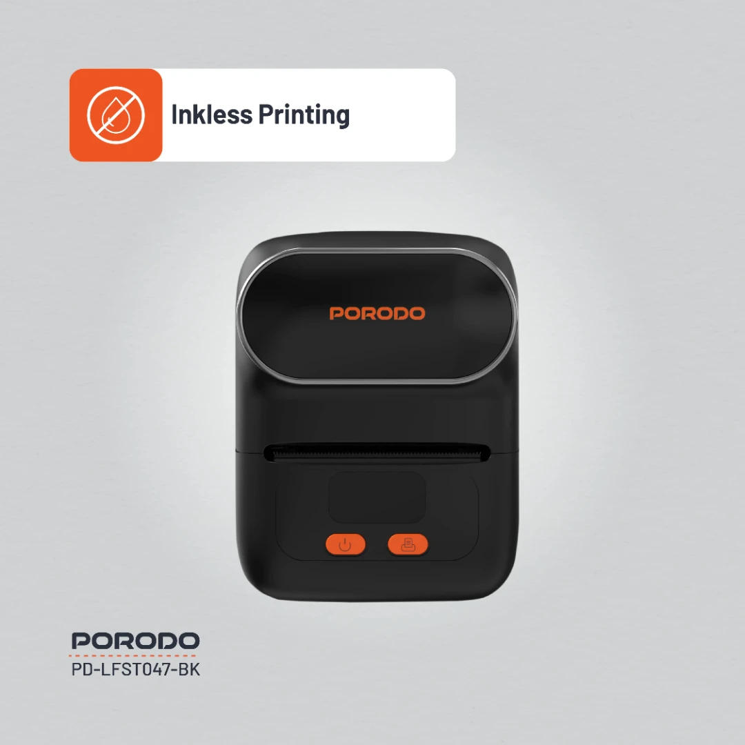 Porodo Lifestyle Super HD Thermal Printer 4 Porodo Lifestyle Super HD Thermal Printer - Image 4