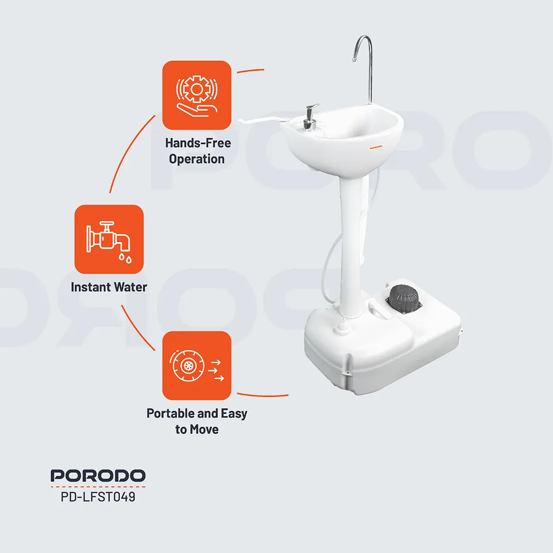 Porodo Lifestyle Portable Handwash Station 2 Porodo Lifestyle Portable Handwash Station - Image 2