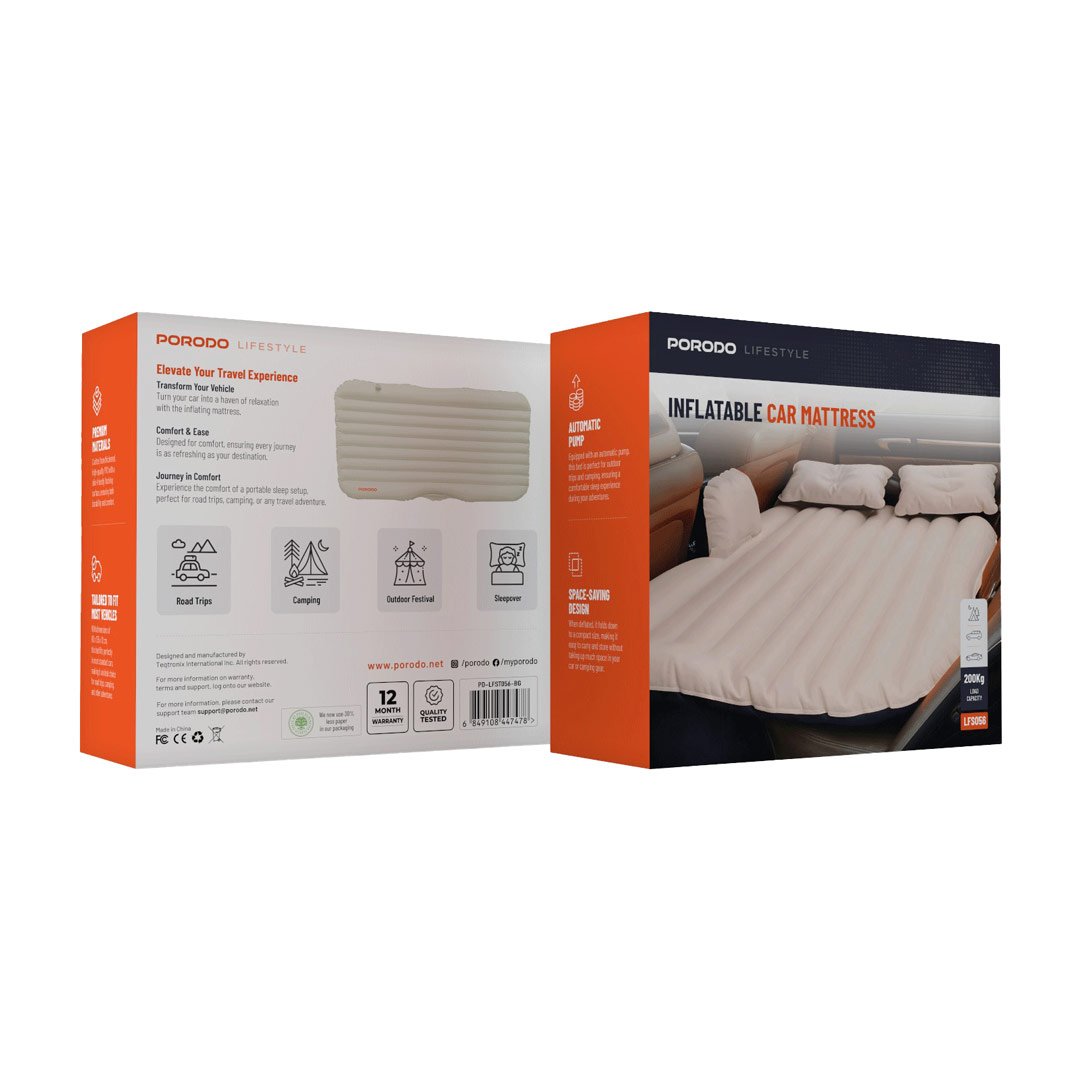 Porodo Lifestyle Car Mattress 2 Porodo Lifestyle Car Mattress - Image 2