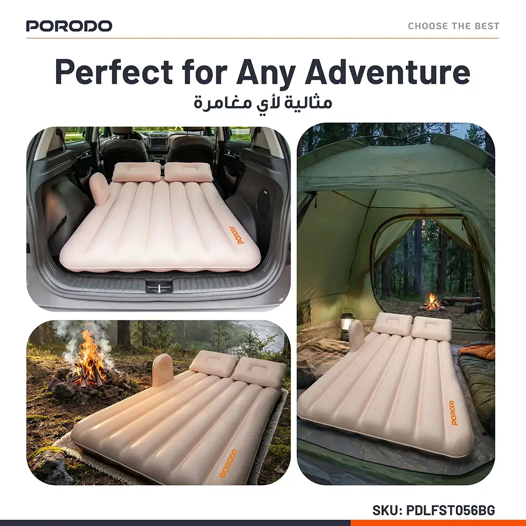Porodo Lifestyle Car Mattress 3 Porodo Lifestyle Car Mattress - Image 3