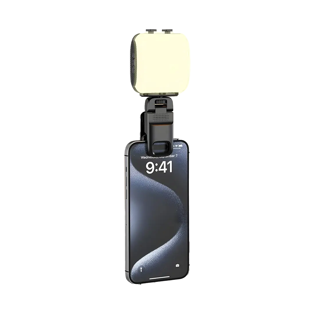 Porodo Lifestyle Clip-On Fill Light 7 Porodo Lifestyle Clip-On Fill Light - Image 7