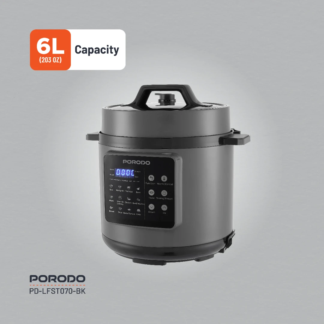 Porodo Lifestyle 1300W Multi-Cuisine Pressure Cooker 5 Porodo Lifestyle 1300W Multi-Cuisine Pressure Cooker - Image 5