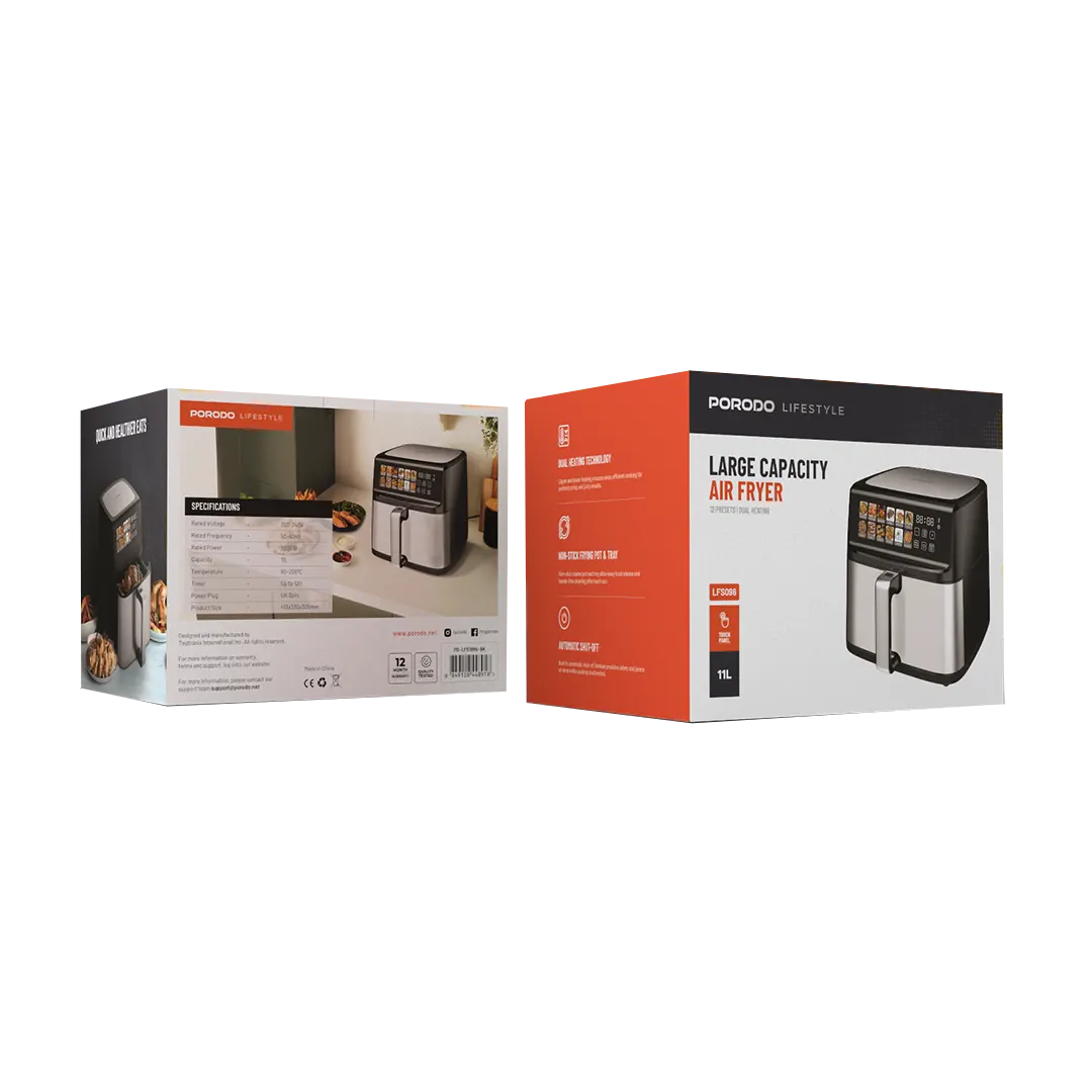Porodo Lifestyle Large Capacity Air Fryer 3 Porodo Lifestyle Large Capacity Air Fryer - Image 3