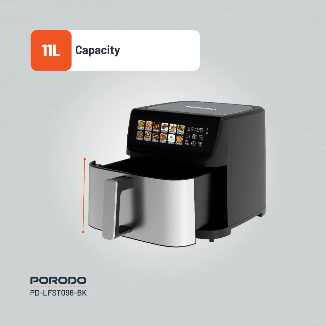 Porodo Lifestyle Large Capacity Air Fryer 5 Porodo Lifestyle Large Capacity Air Fryer - Image 5