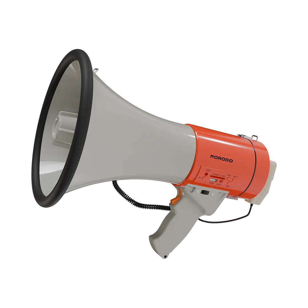 Porodo Portable Megaphone 3 Porodo Portable Megaphone - Image 3