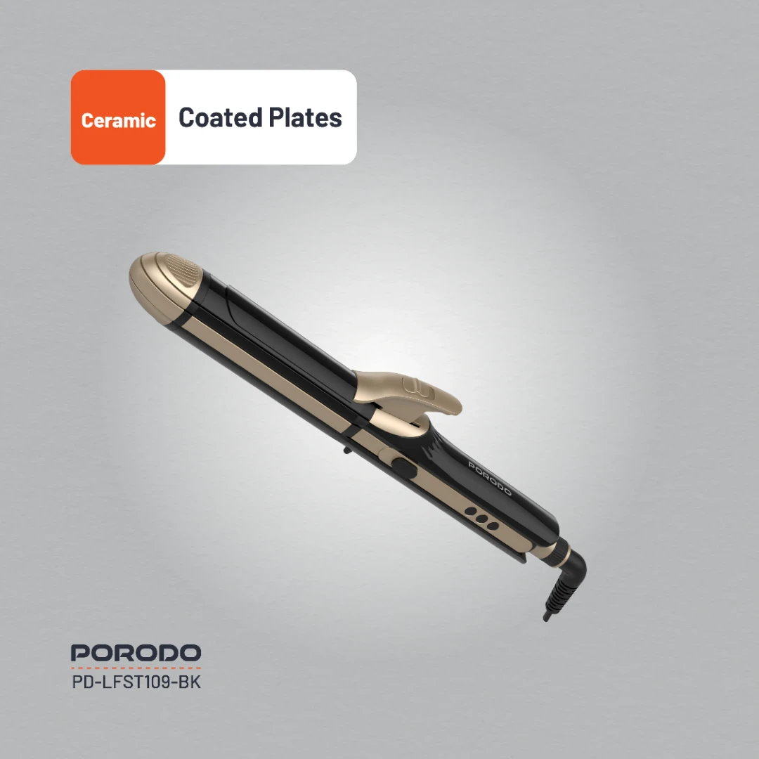 Porodo Lifestyle 4 Style Hair Iron 6 Porodo Lifestyle 4 Style Hair Iron - Image 6